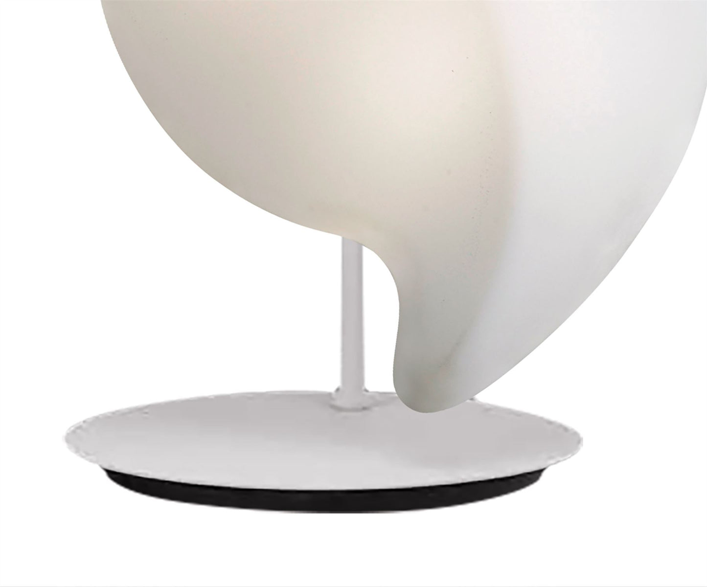 Mantra Natura Table Lamp 2 Light E27 Small Outdoor IP44, Matt White/Opal White