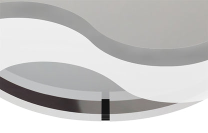 Mantra Fusion Jersey 45cm Ceiling 20W LED Round 3000K, 1800lm, Polished Chrome/Opal White Glass, 3yrs Warranty Ceiling