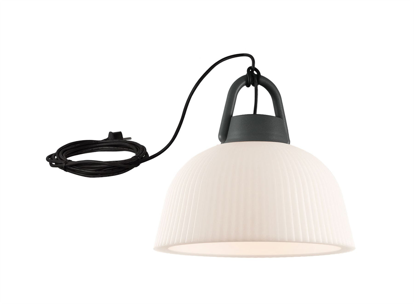Mantra Fusion M6216 Kinke Pendant, 1 x E27, IP65, Anthracite, 2yrs Warranty