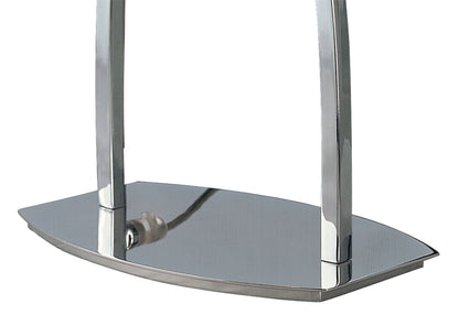 Mantra M0425 Alfa Large Table Lamp 1 Light G9, Polished Chrome