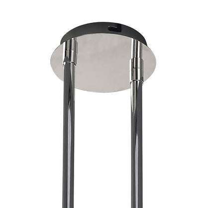 Mantra M1840 Ice Rectangular Telescopic 8 Light G9 ECO, Polished Chrome