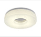 Deco Joop IP44 24W LED Large Flush Ceiling Light, 4000K 2000lm CRI80, Polished Chrome with White Acrylic Diffuser