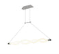 Mantra Sahara II Linear Pendant, 40W LED, 3000K, 3000lm, IP20, Chrome, 3yrs Warranty