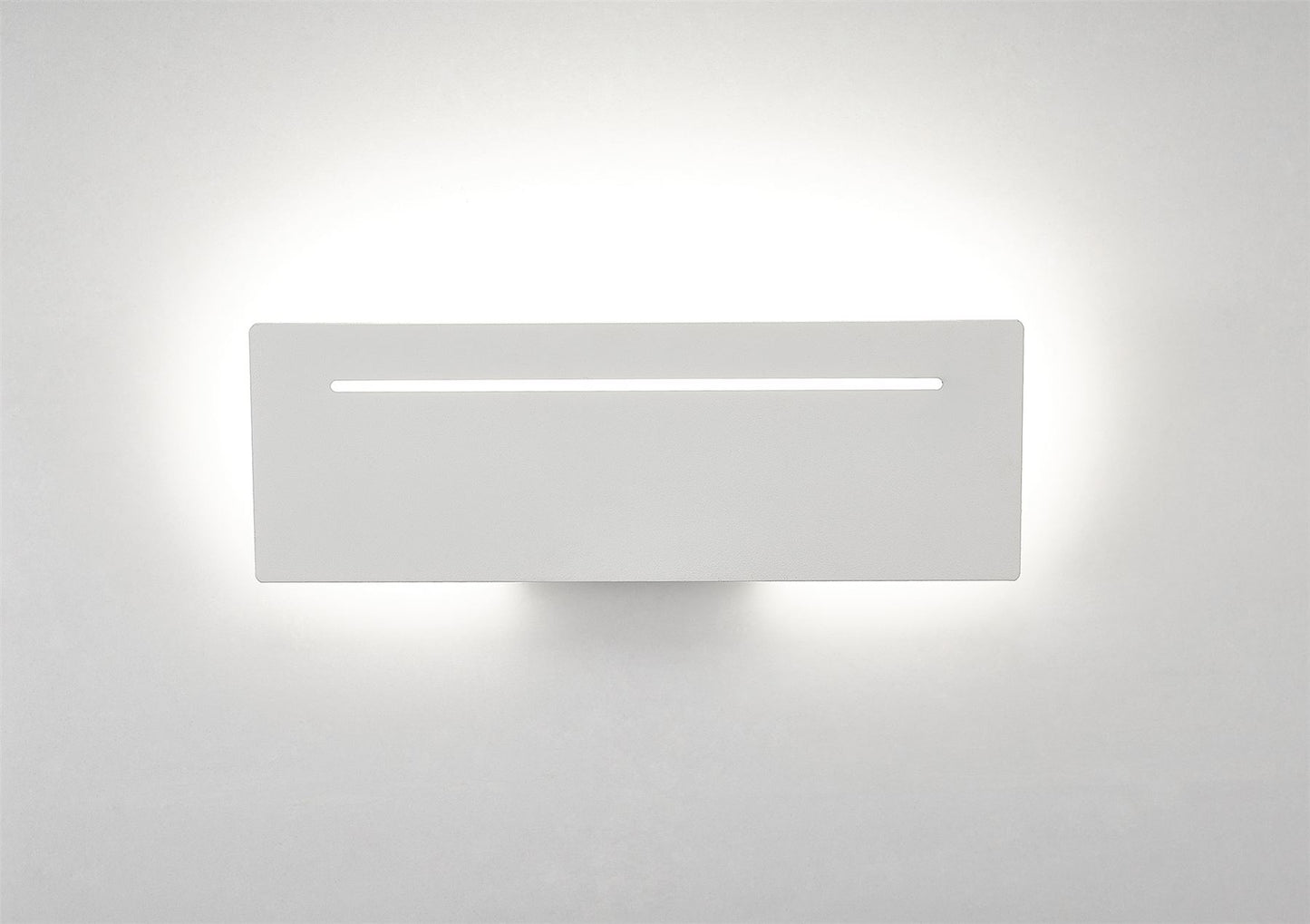Mantra Fusion M5121 Toja Wall Light Rectangular 8W LED 4000K, 720lm, White, 3yrs Warranty