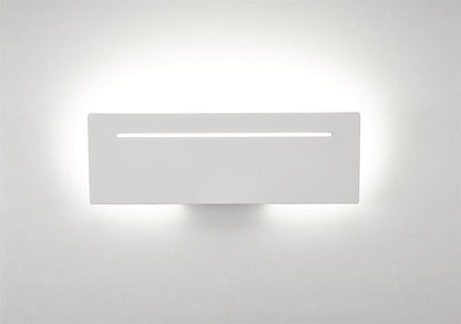Mantra Fusion M5121 Toja Wall Light Rectangular 8W LED 4000K, 720lm, White, 3yrs Warranty