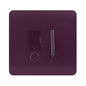 Trendi Artistic Modern Glossy Tactile Fused Spur Switch Plum