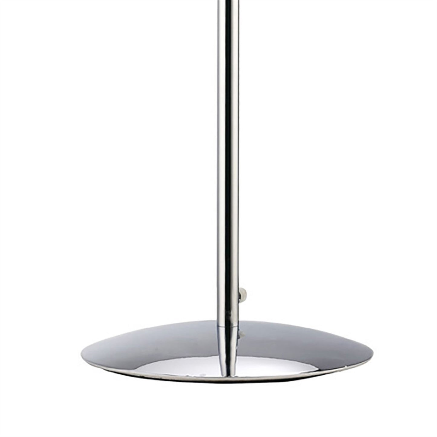Diyas Cygnet Crystal Table Lamp 6 Light G4 Polished Chrome/Black Glass, NOT LED/CFL Compatible
