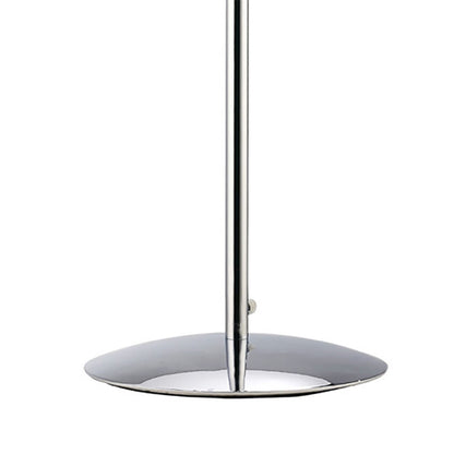 Diyas Cygnet Crystal Table Lamp 6 Light G4 Polished Chrome/Black Glass, NOT LED/CFL Compatible