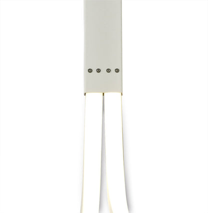 Mantra Nur XL Nur Blanco XL Rectangular Semi Flush 50W LED 4000K, 3900lm, Dimmable, White/Frosted Acrylic, 3yrs Warranty Ceiling