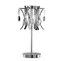 Diyas Mios Crystal Table Lamp 3 Light G4 Polished Chrome