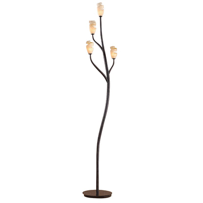 Mantra Forest Floor Lamp 4 Light G9, Brown/Black Oxide, NOT LED/CFL Compatible