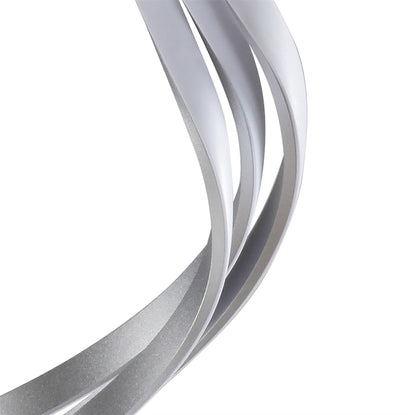 Mantra M5821 Nur XL Semi Ceiling 80W LED 3000K, 6200lm, Dimmable Silver/Frosted Acrylic/Polished Chrome, 3yrs Warranty - M5821 Ceiling