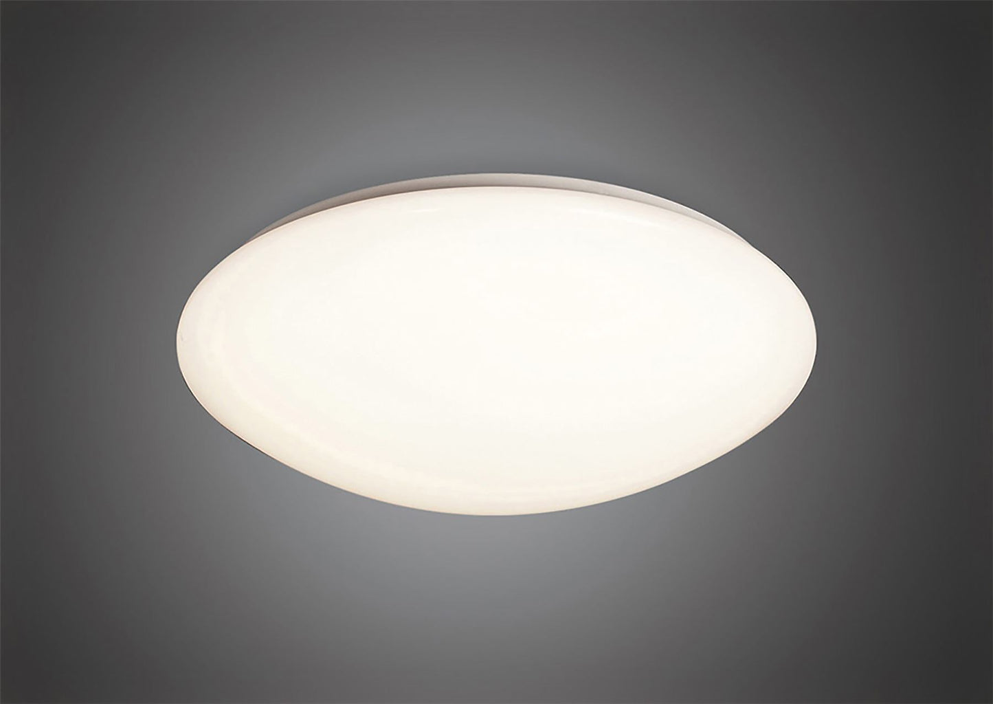 Mantra Fusion M3670 Zero Ceiling/Wall 18W LED Medium 3000K, 1800lm, White Acrylic, 3yrs Warranty - M3670 Ceiling
