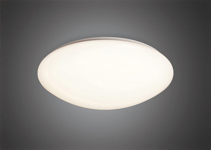 Mantra Fusion M3670 Zero Ceiling/Wall 18W LED Medium 3000K, 1800lm, White Acrylic, 3yrs Warranty - M3670 Ceiling