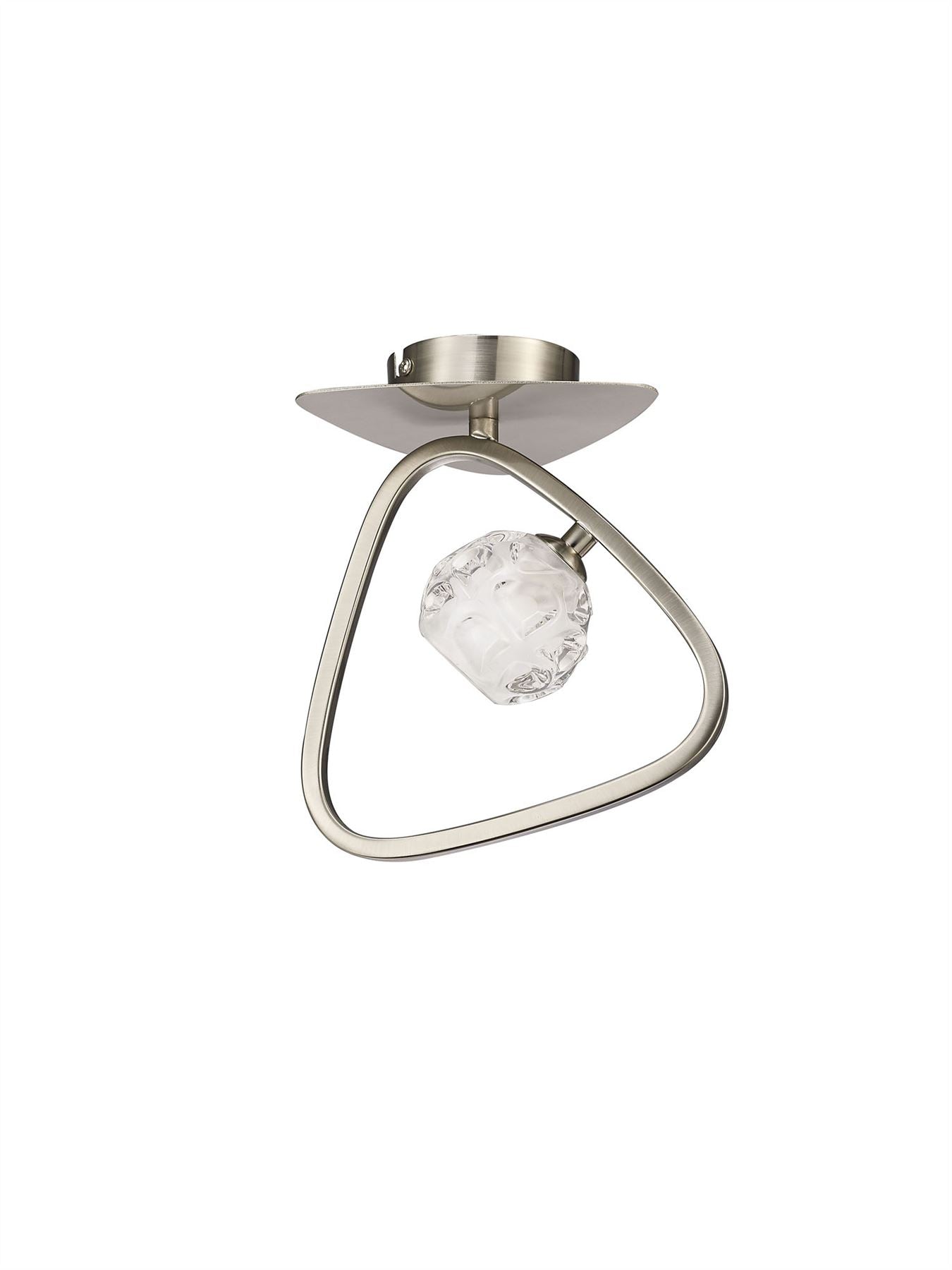 Mantra M5016 Lux Ceiling 1 Light G9, Polished Chrome