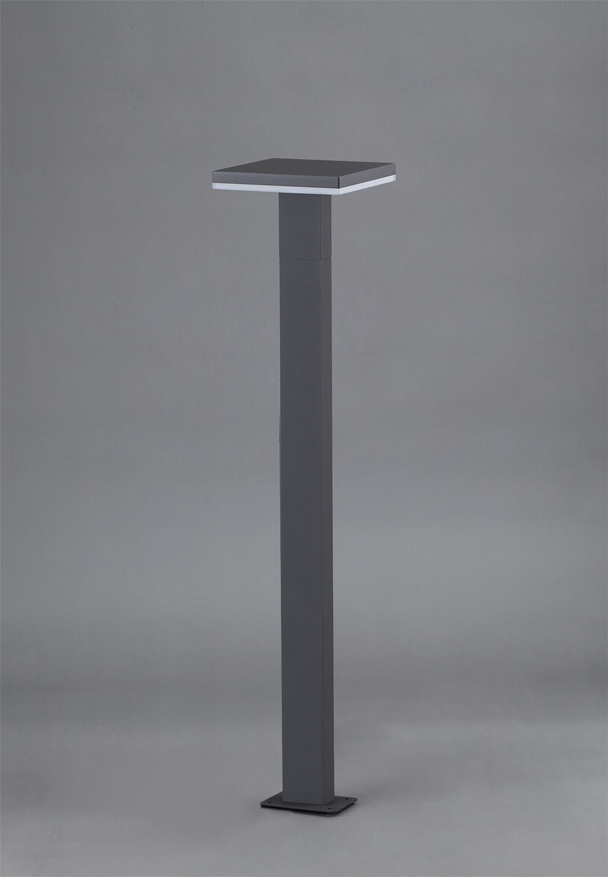 Mantra Fusion Tignes Pillar Lamp, 10W LED, 3000K, 700lm, IP54, Anthracite, 3yrs Warranty