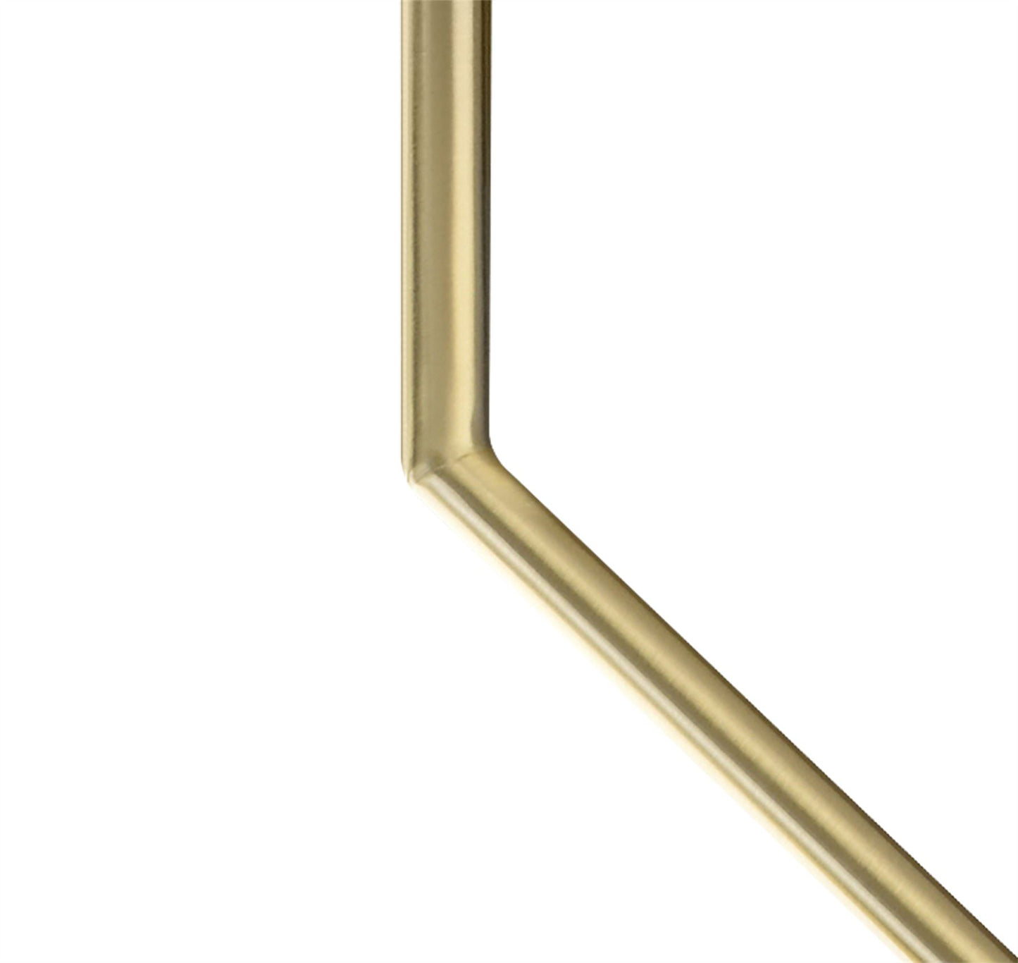 Mantra Olimpia Ceiling Light, 20W LED, 3000K, 1500lm, IP20, Satin Gold, 3yrs Warranty