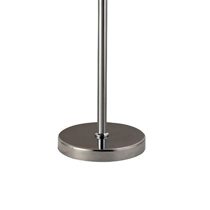 Diyas Geo Crystal Table Lamp with Black Shade 7 Light G4 Polished Chrome, NOT LED/CFL Compatible