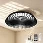 Himalaya 63cm 70W LED Dimmable Light With Built-In 35W DC Reversible Fan, Remote, APP & Alexa/Google Voice Control, 4900lm, Black, 5yrs Warranty
