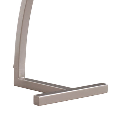 Mantra Cuadrax Table Lamp 1 Light G9 Satin Nickel