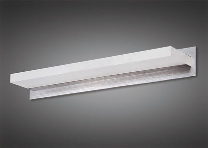 Mantra Fusion Taccia Taccía Wall Light 14W LED Large 3000K, 900lm, Polished Chrome/Frosted Acrylic, 3yrs Warranty
