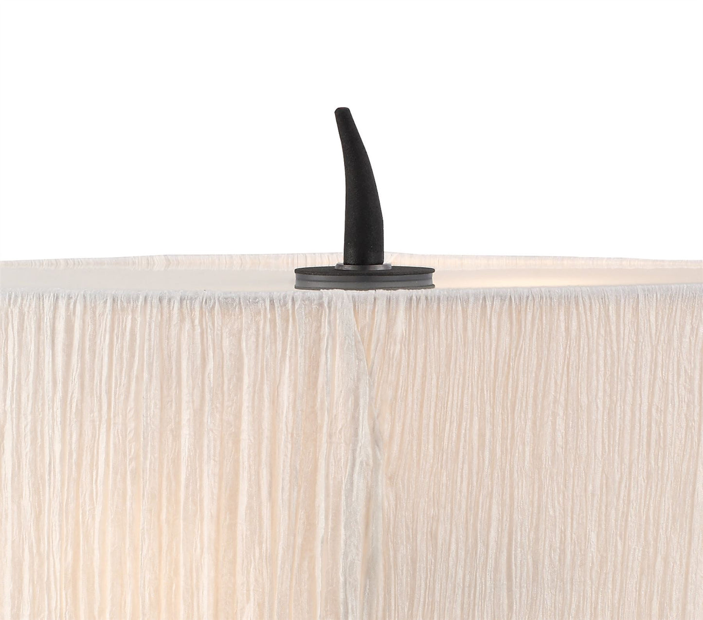 Mantra M1158/BS Eve Table Lamp 2 Light E27 Small, Anthracite with Black Oval Shade - M1158/BS