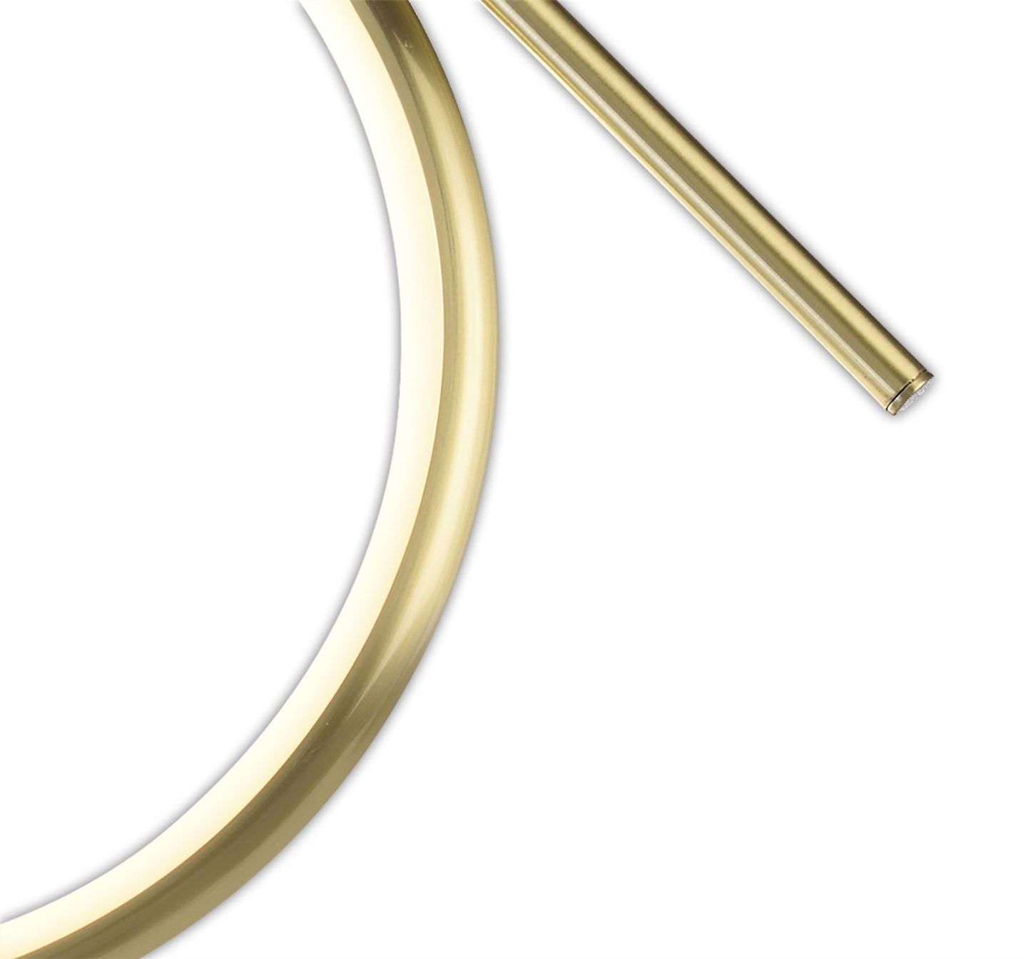 Mantra Olimpia Ceiling Light, 30W LED, 3000K, 2250lm, IP20, Satin Gold, 3yrs Warranty