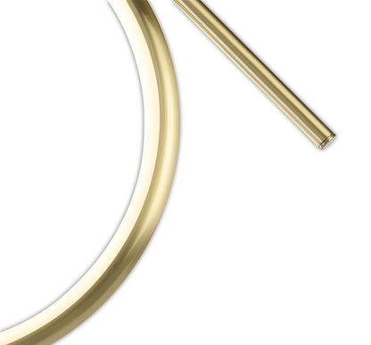 Mantra Olimpia Ceiling Light, 30W LED, 3000K, 2250lm, IP20, Satin Gold, 3yrs Warranty