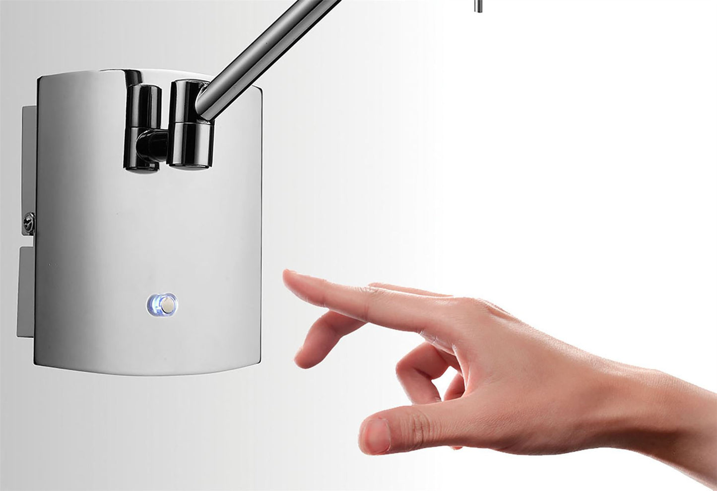Mantra M4959 Phuket Wall Light 1 Light 7W LED 3000K, 600lm, Polished Chrome, 3yrs Warranty