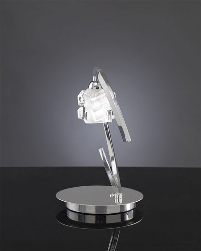 Mantra M1846 Ice Table Lamp 1 Light G9 ECO, Polished Chrome