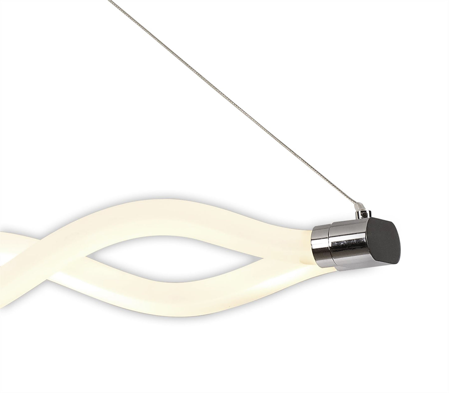 Mantra Sahara II Linear Pendant, 40W LED, 3000K, 3000lm, IP20, Chrome, 3yrs Warranty