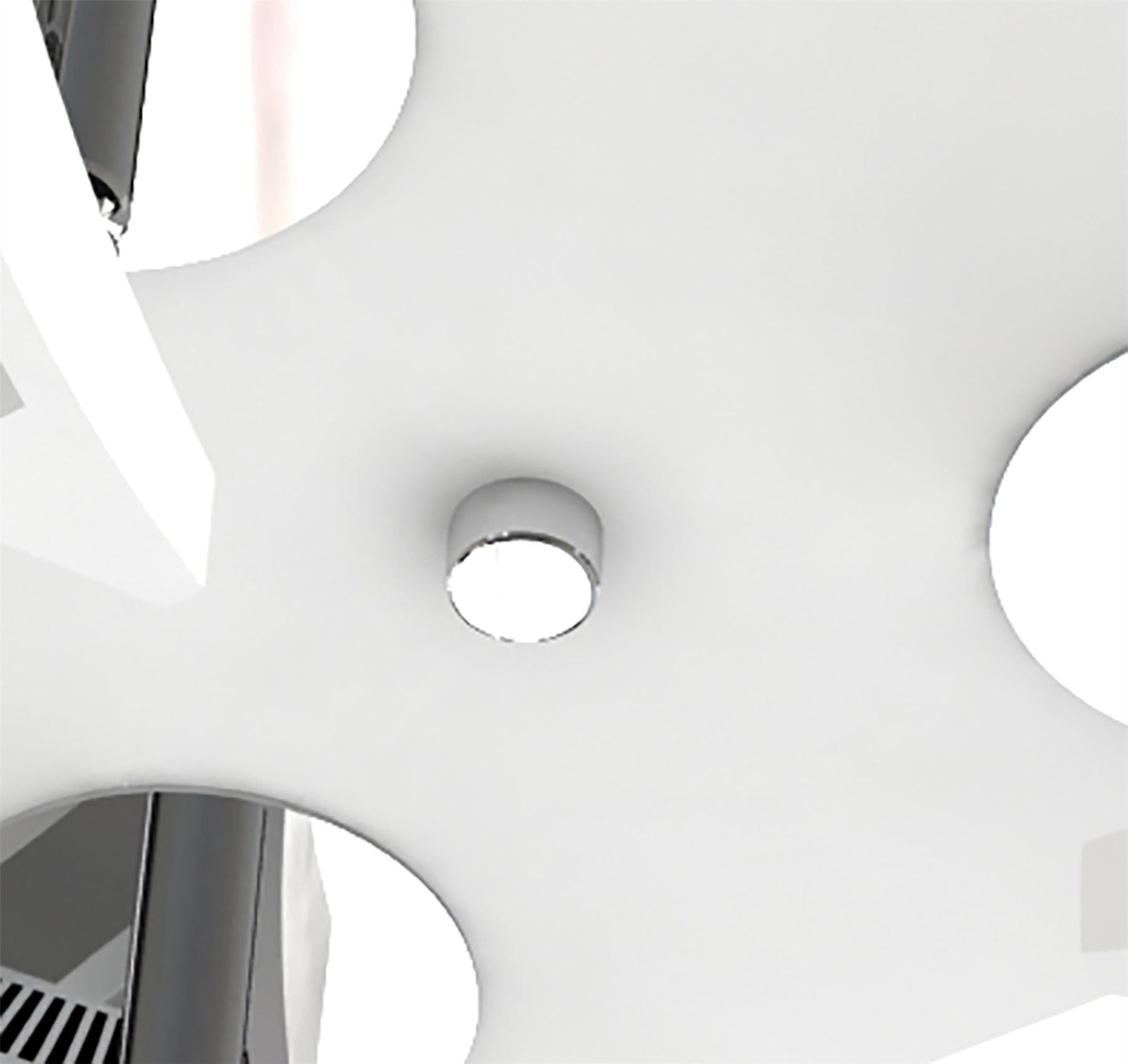 Mantra Fusion Filippo Spot Light 3 Light LED Triangular 5W 3000K, 1300lm, Matt White/Polished Chrome, 3yrs Warranty
