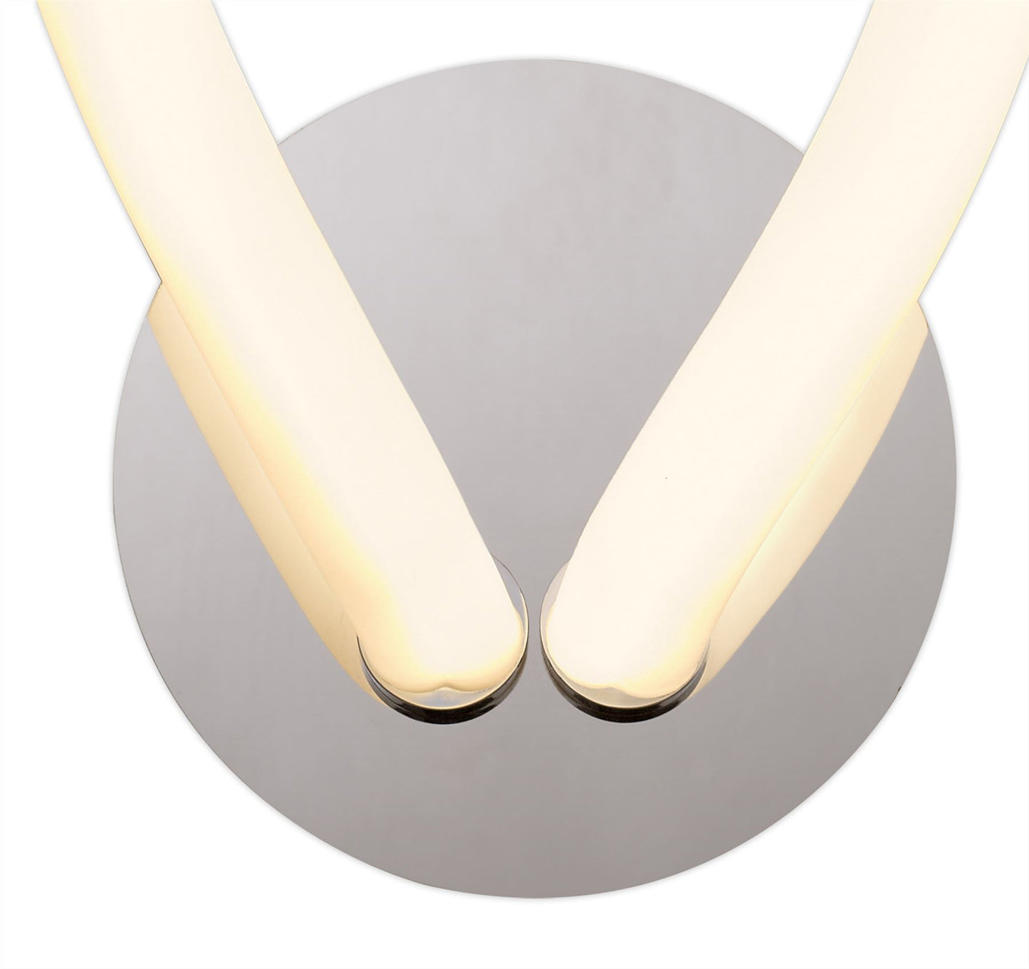 Mantra Knot LED II Knot II Switched Wall Light, 12W LED, 3000K, 900lm, IP20, Chrome, 3yrs Warranty