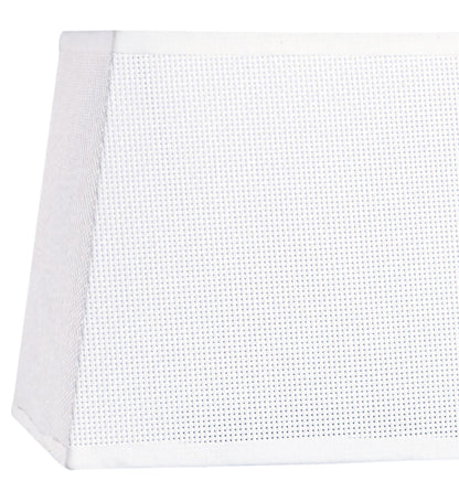 Mantra M5239 Habana White Square Shade 160/200 x 152mm, Suitable for Wall Lights
