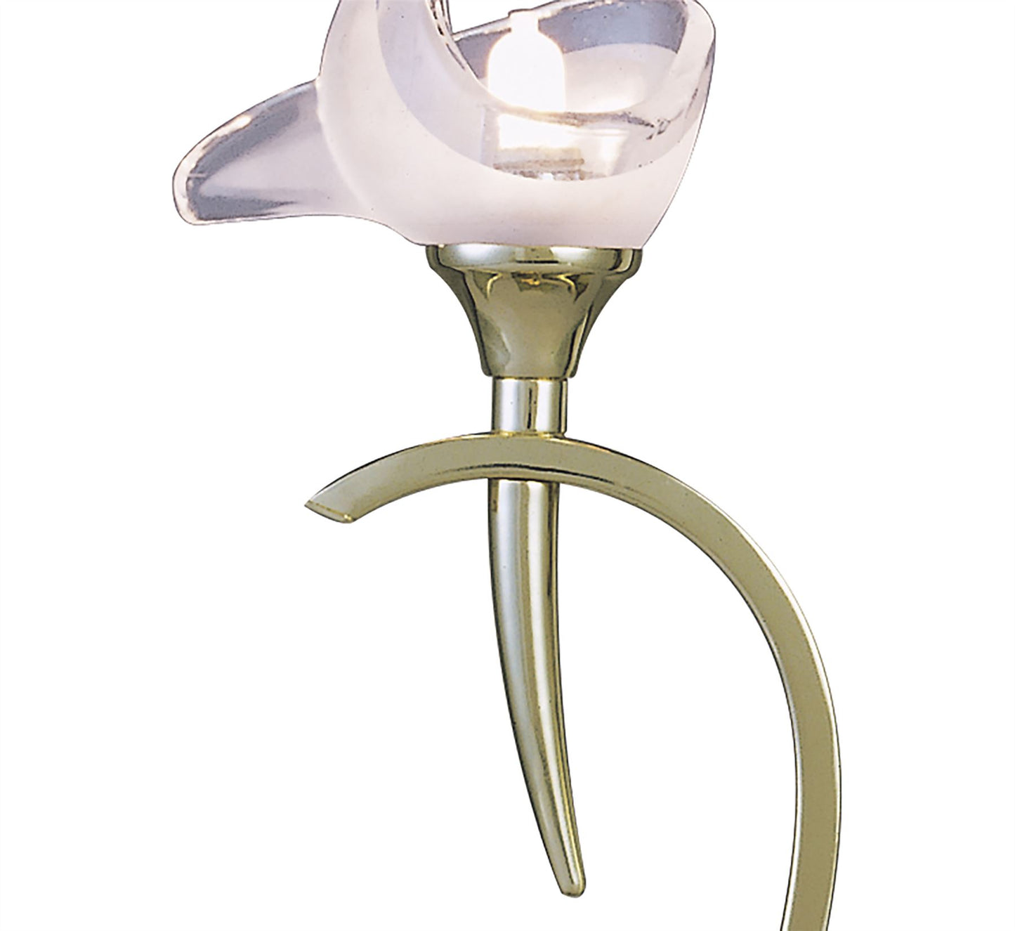 Mantra Viena Table Lamp 1 Light G9, Polished Brass