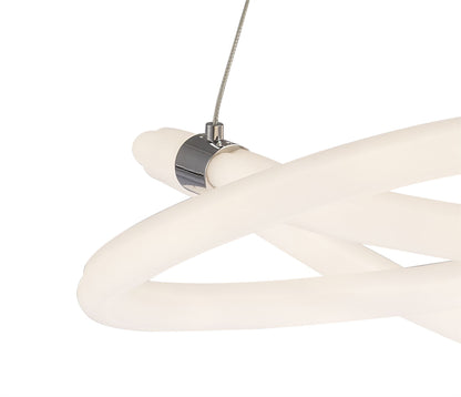 Mantra Infinity II 51cm Ceiling Light, 42W LED, 3000K, 3150lm, IP20, Chrome, 3yrs Warranty