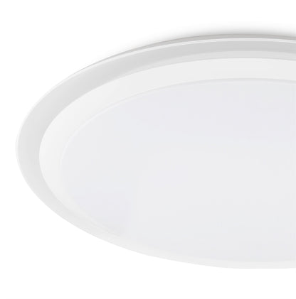 Mantra Fusion Edge Smart 56.5cm Ceiling Light, 80W LED, 3000-5000K Tuneable White, 4300lm, Remote Control, 3yrs Warranty