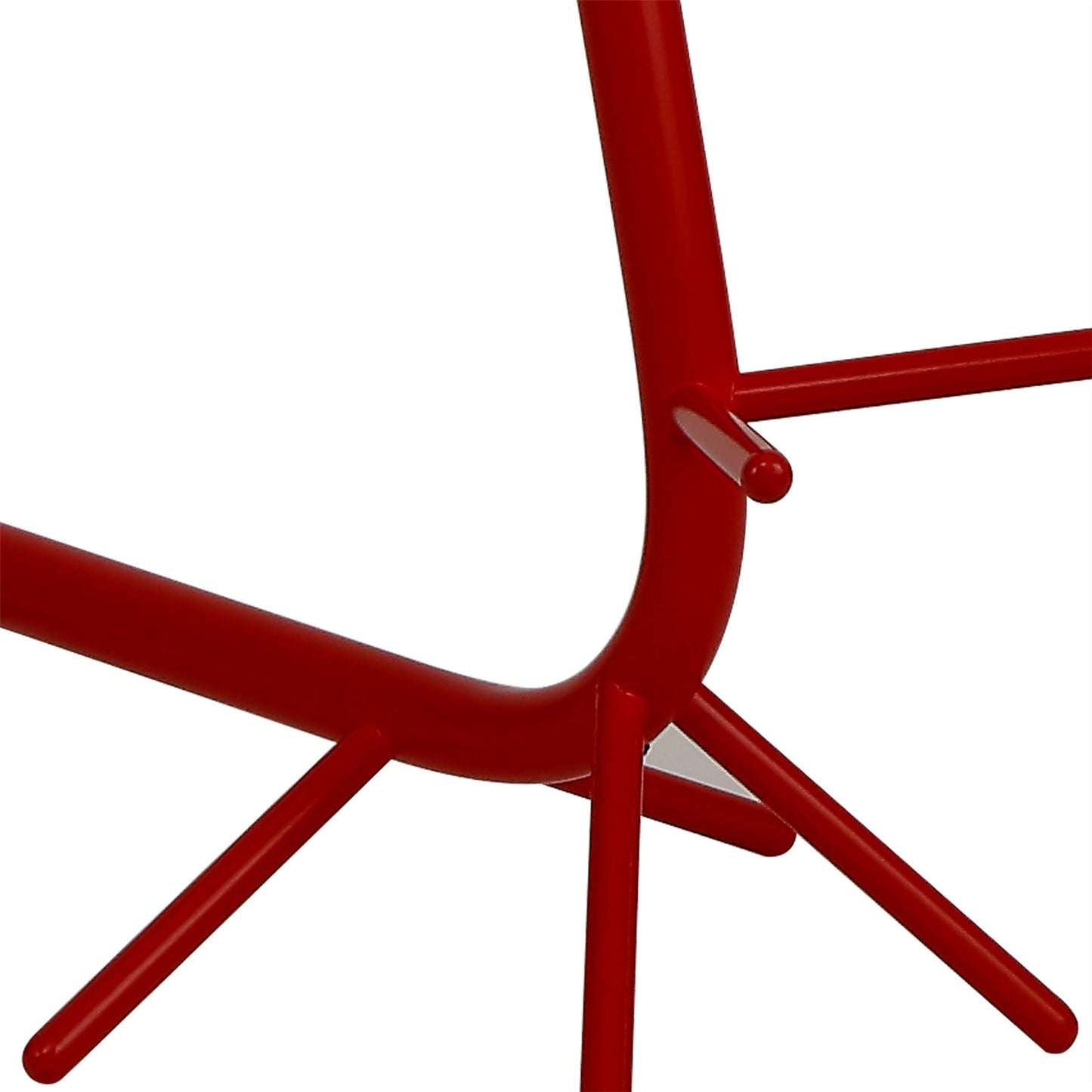 Mantra Centipede Floor Lamp with Shade, 1 x E27, Red/White