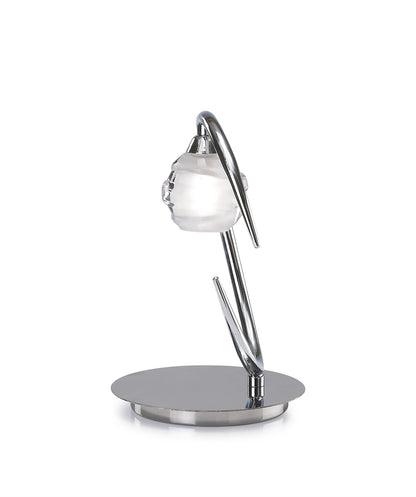 Mantra M1807 Loop Table Lamp 1 Light G9 ECO, Polished Chrome