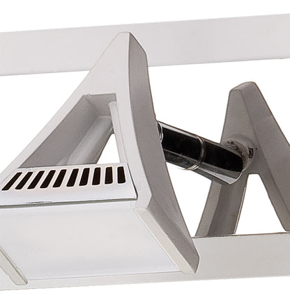 Mantra Fusion Filippo Linear Spot Light 4 Light LED 20W 3000K, 1750lm, Matt White/Polished Chrome, 3yrs Warranty