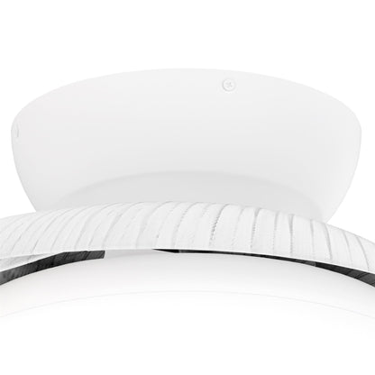 Aloha 52cm 45W LED Dimmable Ceiling Light With Built-In 30W DC Reversible Fan, White, 3500lm, 5yrs Warranty