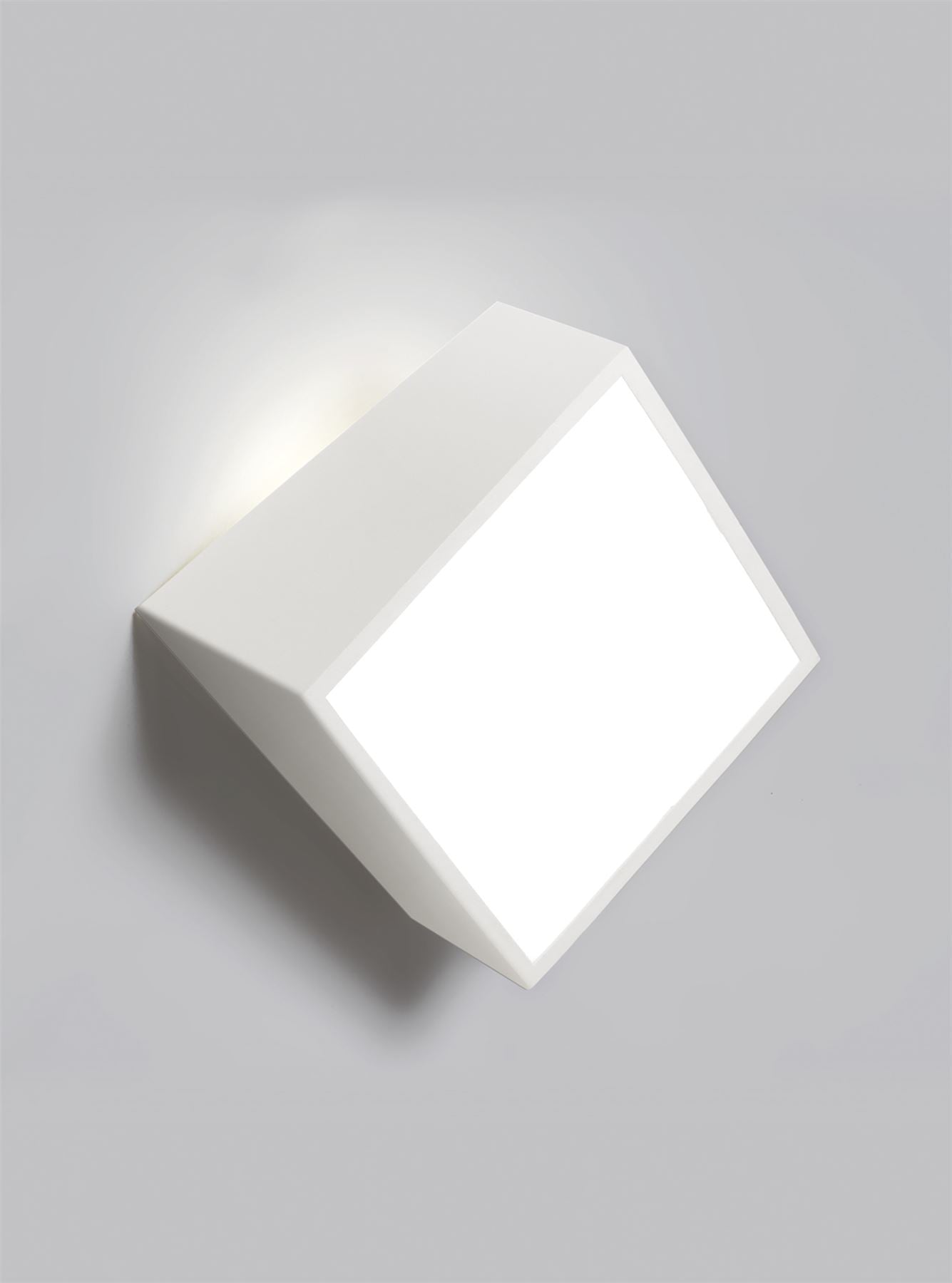 Mantra M5481 Mini Wall Light Square 2x5W G9 LED (not incl.), Matt White