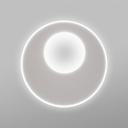Mantra Fusion Krater Ceiling 40cm Round 36W LED 3000-6000K Tuneable, 1800lm, Remote Control White, 3yrs Warranty Ceiling