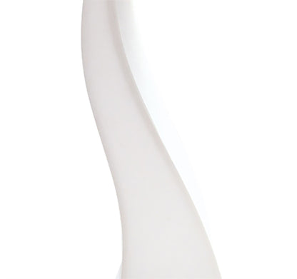 Mantra M1327 Flame Table Lamp 1 Light E27 Large Indoor, Opal White