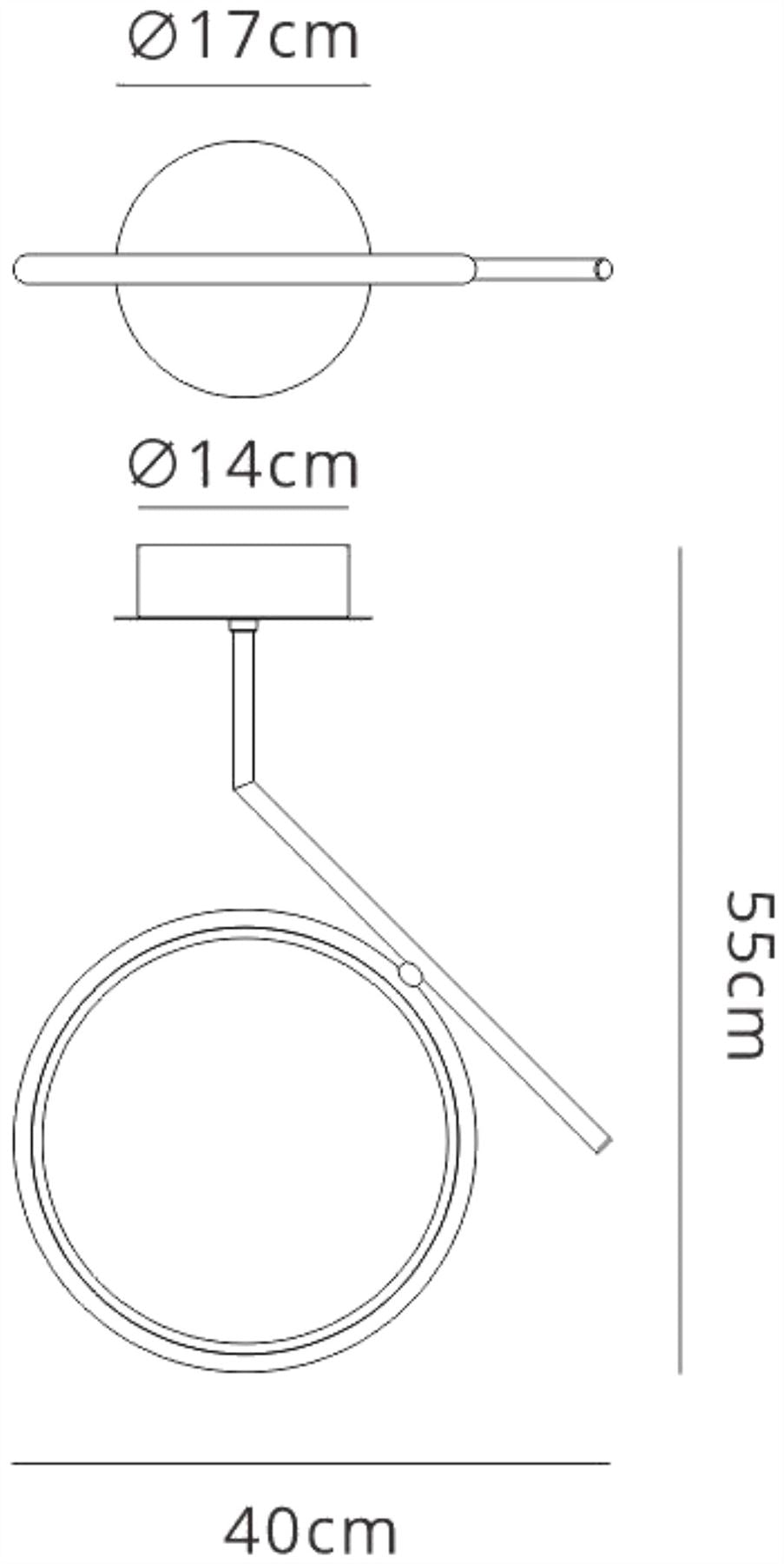 Mantra Olimpia Ceiling Light, 20W LED, 3000K, 1500lm, IP20, Chrome, 3yrs Warranty
