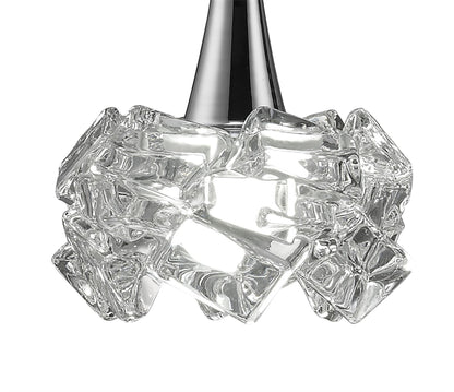 Mantra M3961 Artic Linear Pendant 3 Light E27 Line Large, Polished Chrome