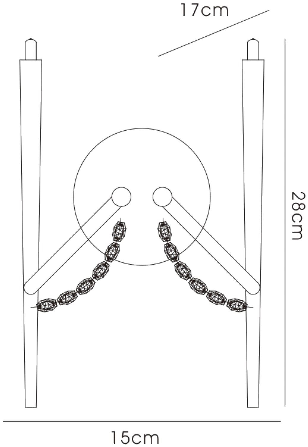 Diyas Zest Wall Light 2 Light G4 Polished Chrome/Crystal, NOT LED/CFL Compatible