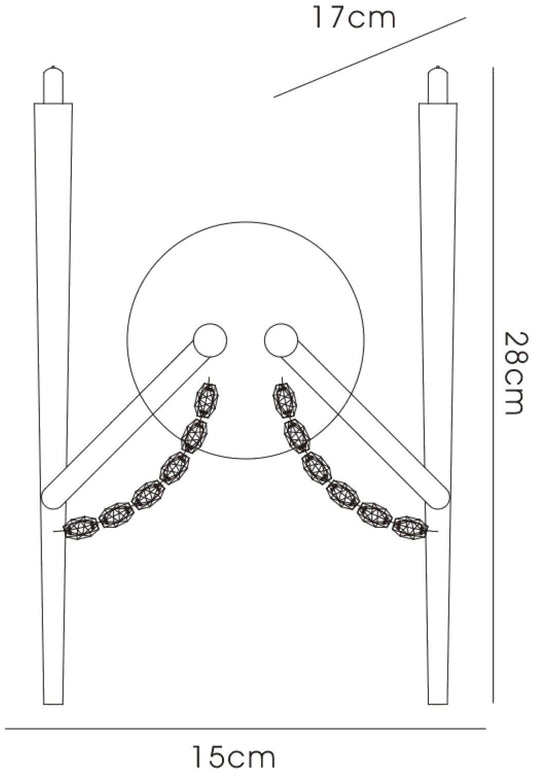 Diyas Zest Wall Light 2 Light G4 Polished Chrome/Crystal, NOT LED/CFL Compatible