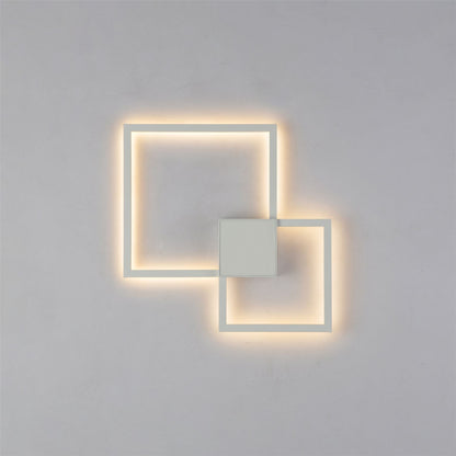 Mantra Fusion Double Ceiling/Wall Light, 48W LED, 3000K, 3600lm, White, 3yrs Warranty
