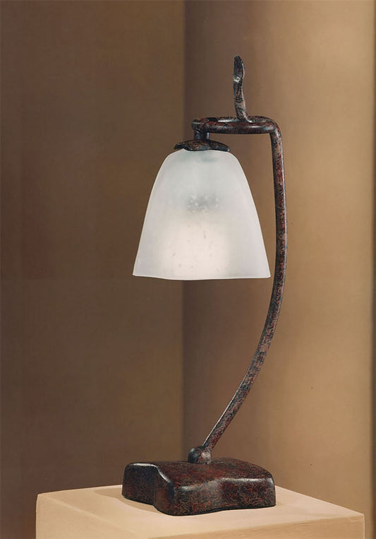 Mantra (0001 007) Oberture Table Lamp 1 Light E14, Brown/Black Oxide